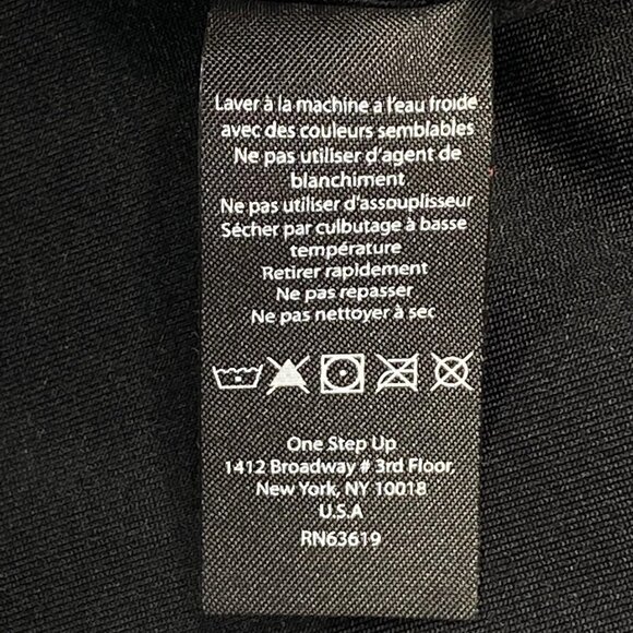 Spyder Shirt Mens Small Black Crew Neck Pullover Activewear Long Sleeve Stretch - Picture 8 of 8